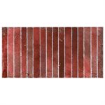 Bryn Fluted Red 6x12 3D