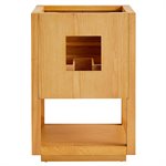 Dayton Woodgrain 24" Single Vanity without Top