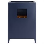 Iconic 24" Navy and Gold Vanity (Counter Sold Separately)