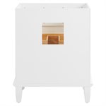 Nora White 30" Single Vanity with Pure White Quartz Top