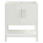 Sheraton White 30" Single Vanity without Top