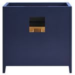 Iconic 36" Navy and Gold Vanity (Counter Sold Separately)