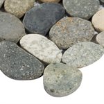 Pebblestone Sumatra Sliced Round Natural Stone