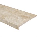 Oberon Sand Beige 12x48 Stair Tread