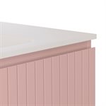 KIT - Adeline Rose 42" Single Vanity with Integrated Solid Surface Top