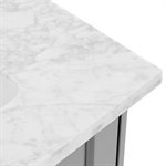 Nora Gray 30" Single Vanity with Carrara Marble Top