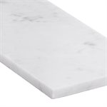 White Carrara 4x12 Polished