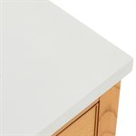 Dayton Woodgrain 30" Single Vanity with Pure White Quartz Top