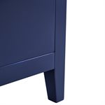 Iconic 36" Navy and Gold Vanity (Counter Sold Separately)