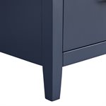 Iconic 24" Navy and Gold Vanity (Counter Sold Separately)