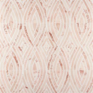 Close Out - The New Palm Beach by Krista Watterworth Leaf Pink
