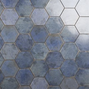 Oken Blue 9" Hexagon