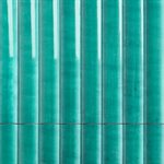 Bahari 6x36 3D Fluted Column Aquamarine Blue