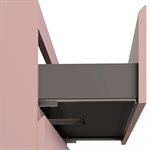 KIT - Adeline Rose 36" Single Vanity with Integrated Solid Surface Top