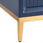 Bungalow Navy and Gold 24" Single Vanity without Top