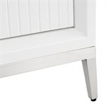 Bungalow White and Silver 24" Single Vanity without Top