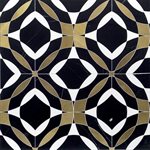 Close Out - Kaleidoscope Mystique - Nero Marquina, White Thassos & Brass