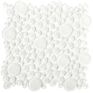 Loft Super White Circles (All Glass)