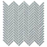 Motek Sky Blue Glossy Herringbone