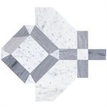 Close Out - MJ Immaculata - White Carrara & Burlington Gray