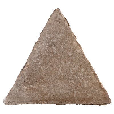 Clay House Gray 6" Triangle