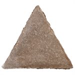 Clay House Gray 6" Triangle