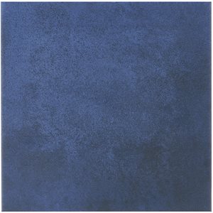 GeoPrism Cement Blue 8x8 by Elizabeth Sutton