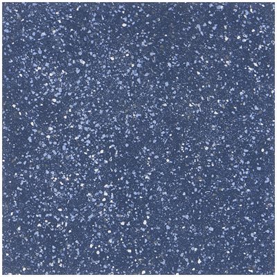 GeoPrism Terrazzo Navy 8x8 by Elizabeth Sutton