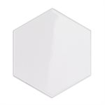 Close Out - Hexagono - Liso Blanco Brillo