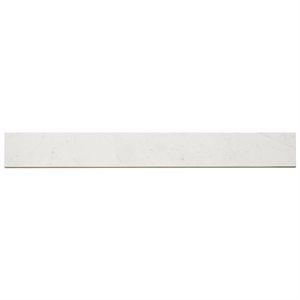 Lithe Cararra Giola 3x24 Polished Bullnose