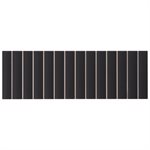 Saera Ribbed Black 4x12
