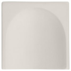 Saera White Fluted Column 4x4 End Piece