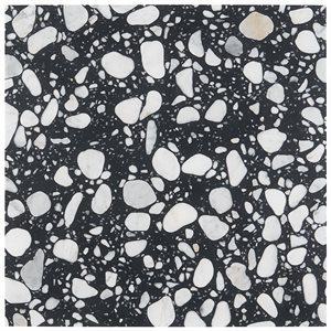 Italy Terrazzo Sacra Nero 24x24 Honed