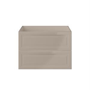 Alma Taupe 30" Single Vanity without Top