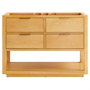 Dayton Woodgrain 48" Single Vanity without Top