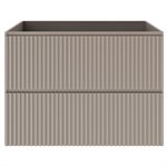 Linear Taupe 30" Single Vanity without Top