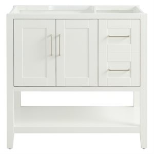 Sheraton White 36" Single Vanity without Top