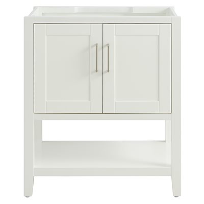 Sheraton White 30" Single Vanity without Top