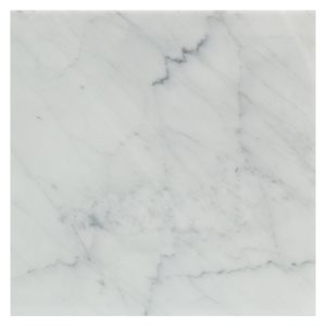 White Carrara "C" 12x12 Polished