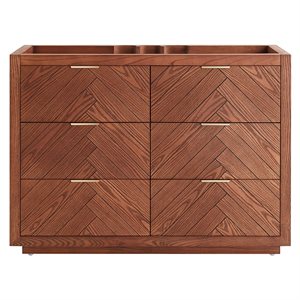 Marilyn Woodgrain 48" Single Vanity without Top