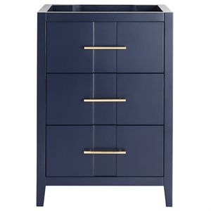 Iconic 24" Navy and Gold Vanity (Counter Sold Separately)