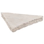 Clay House White 6" Triangle