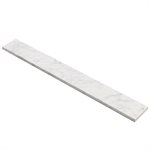 Marmi D'Italia Bianco Gioia Bullnose 3x24 Polished