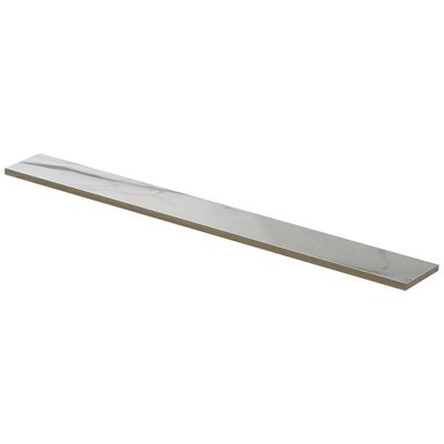 Close Out - Lithe Panda White 3x24 Polished Bullnose