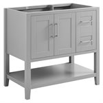 Sheraton Gray 36" Single Vanity without Top