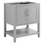 Sheraton Gray 30" Single Vanity without Top