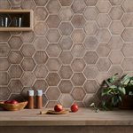 Clay House Gray 4" Hex