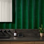 Bahari 6x36 3D Fluted Column Aegean Green