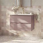 KIT - Adeline Rose 30" Single Vanity with Integrated Solid Surface Top