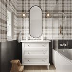 Nora White 36" Single Vanity with Pure White Quartz Top